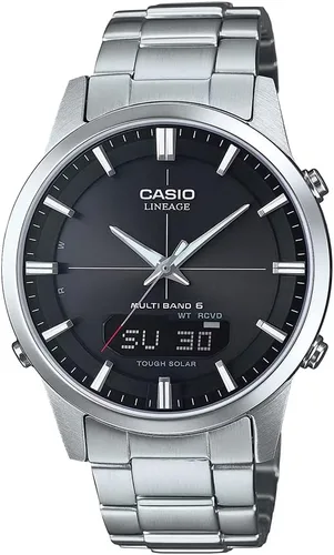 Vista 2 de CASIO Reloj radiocontrolado Lineage Reloj Solar para hombre LCW-M170D-1AJF Japan Import, Moderno