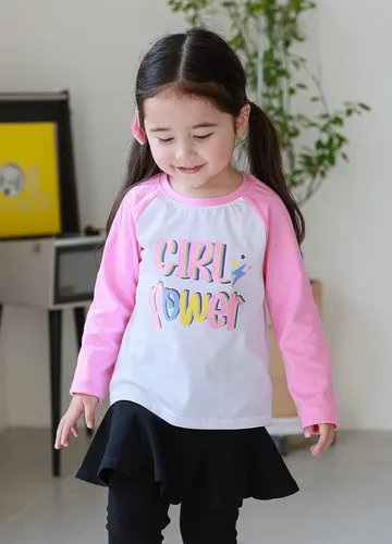 Vista 4 de CHATTER CARROT Camisetas gráficas de algodón casual para niñas pequeñas y niños pequeños