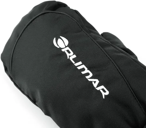 Vista 3 de Orlimar Manoplas térmicas para carrito de golf para hombre, color negro, talla única