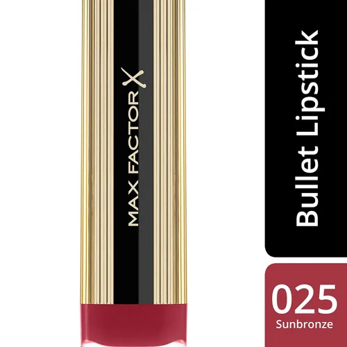 Vista 4 de Max Factor - Lápiz labial Colour Elixir 025 Sunbronze para mujer, 0.14 oz