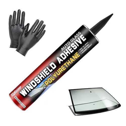 Vista 7 de Adhesivo de Uretano para Parabrisas - Curado Rápido y Resistente a la Intemperie y Pegamento de Vidrio Automotriz de Resistencia Profesional para 1