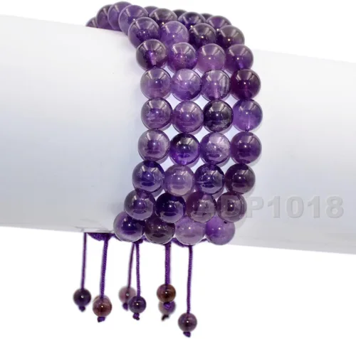 Vista 48 de AD Beads Pulseras de piedras preciosas unisex de 0.315 pulgadas (0.315 in), macramé curativo ajustable de 7 a 9 pulgadas Usa esta pulsera
