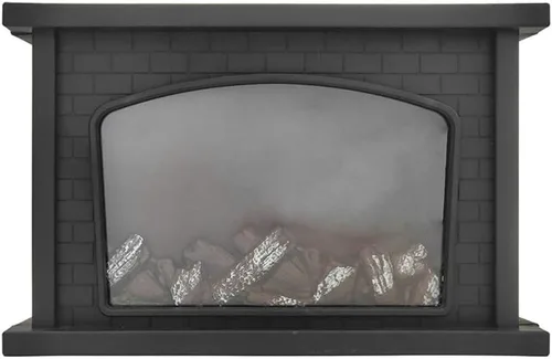 Vista 7 de Faroles de chimenea decorativos, pequeña chimenea falsa, lámpara LED de fuego con efecto de llama, decoración de Navidad para interiores