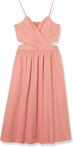 Vista 6 de The Drop Women's Makenna Strappy Cross-Front Smocked-Back Midi Dress