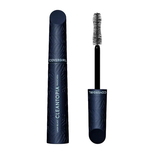 Vista 11 de CoverGirl Lash Blast Cleantopia Mascara - Extreme Black Frost, vegano, voluminizador, ojos sensibles, sin manchas, 0.32 onzas