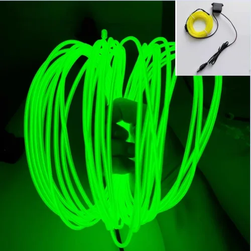 Vista 14 de Tira de luces LED de 360° – con opciones de alimentación de batería/USB – Luces LED flexibles para dormitorio, decoración del hogar, diseños