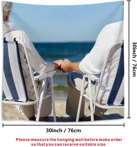 Vista 5 de KafePross Tapiz personalizado para colgar en la pared, 30 x 30 pulgadas, personaliza tu imagen, texto, dormitorio, pancarta para dormitorio