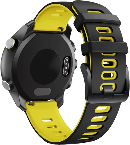 Vista 9 de NotoCity Correas de reloj Vivoactive 5/Vivoactive 3, Galaxy Watch 4/Watch 5/Active 2, correa de repuesto de silicona de 0.787 pulgadas para reloj