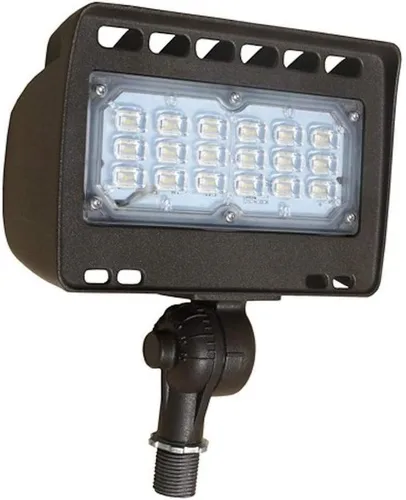 Vista 9 de Morris 71336 - Reflector LED ecológico con nudillo ajustable de 1/2", 10W, 5000 K, 983 lm, bronce