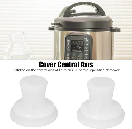 Vista 2 de plplaaoo 20 piezas de accesorios de cubierta interior para olla a presión, accesorio universal de silicona para el centro de sellado fijo, anillo