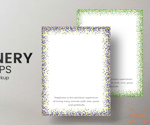 Vista 3 de Papel de papelería colorido más grueso, papel estético de 8.5 x 11 pulgadas, 48 hojas, 6 estilos, doble cara, bonito papel, papel decorativo