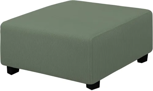 Vista 139 de Easy-Going Funda Elástica para Otomana Taburete de Almacenamiento Plegable Protector de Muebles Funda Rectangular Suave con Parte Inferior Elástica