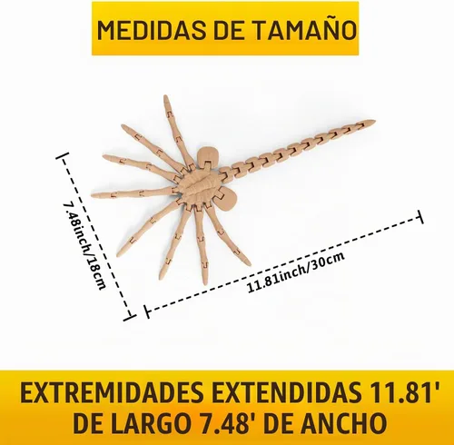 Vista 3 de Yipintang Modelo Facehugger Posicionable a Escala 1/4, Accesorio de Figura de Acción Impresa en 3D de 12 Pulgadas para Coleccionables de Alien