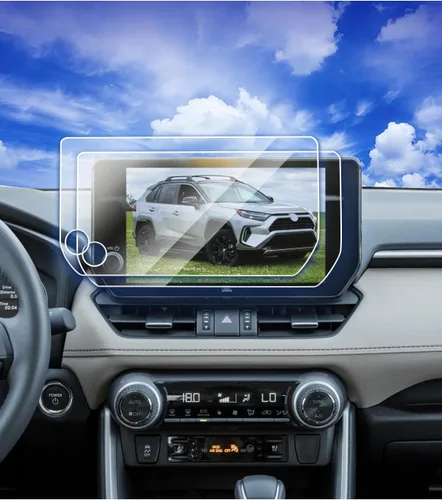 Vista 10 de Sequoia 2023 Protector de pantalla para Toyota RAV4 Sequoia Highlander Tundra 2023 Protector de pantalla táctil de 8 pulgadas, accesorios RAV4