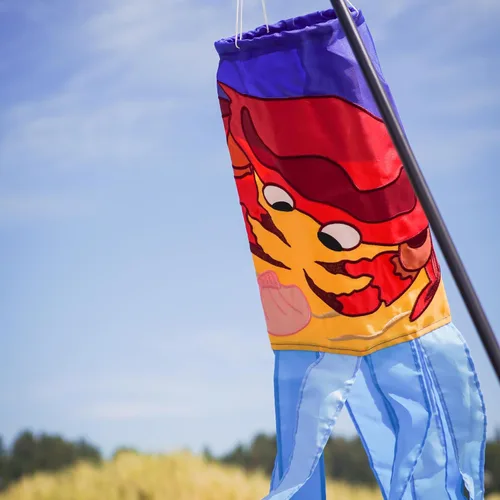Vista 3 de In the Breeze Cangrejo Windsock, 40 pulgadas