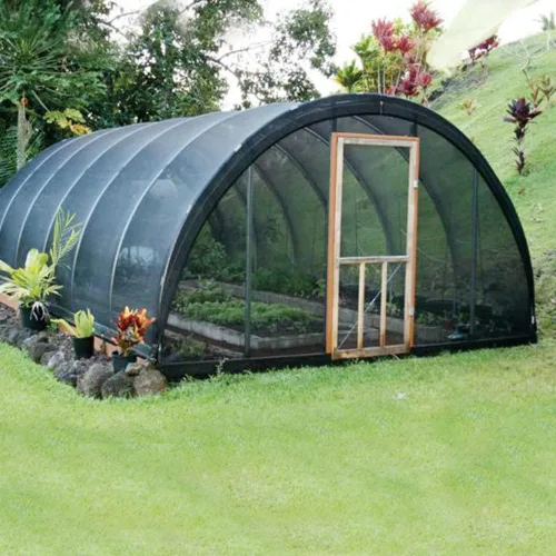 Vista 7 de Agfabric Cubierta de tela con 70% protector solar con clips para plantas de 6 x 12 pies, color negro 70% negro