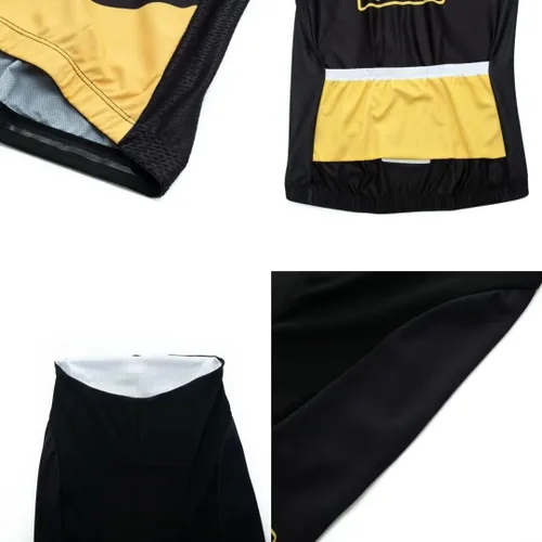 Vista 4 de Maillot de ciclismo - hombres y mujeres ropa de ciclismo Jersey de ciclismo conjunto de ciclismo camisas de ciclismo transpirable secado rápido