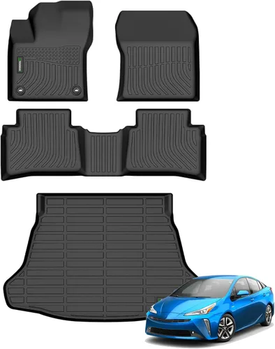Vista 101 de ANBINGO® Tapetes para piso y maletero de auto personalizados, protección contra todo tipo de climas, de elastómero termoplástico, de goma