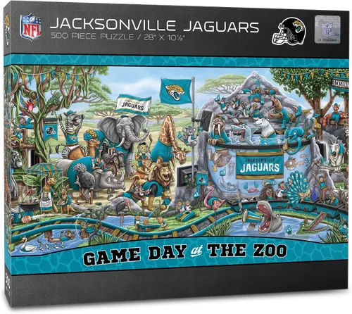 Vista 14 de YouTheFan - Rompecabezas NFL Game Day at The Zoo, 500 piezas