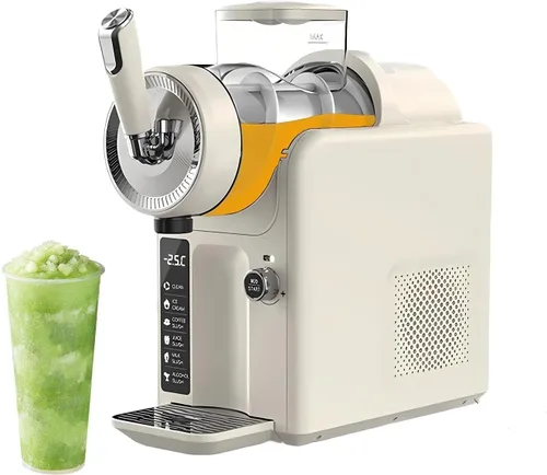 Vista 10 de Home Slush Machine Slushie Machine 1.8l, Automatic chilled Drink Maker with LED Display, Fast Cooling, Self-Cleaning, Perfect Milkshake Maker, Black