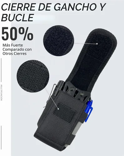 Vista 4 de Funda multiherramienta-bolsa EDC, funda multiherramienta para cinturón, pequeños accesorios de bolsa de herramientas tácticas, funda organizadora