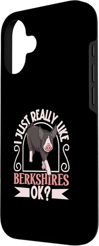 Vista 2 de iPhone 16 I just really like my Berkshire Pig Case