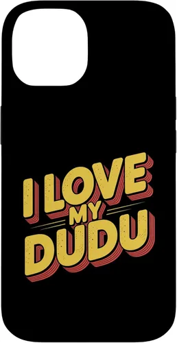 Vista 4 de I Love My DuDu Friends Parents Lover Family Gathering - Carcasa para iPhone 16