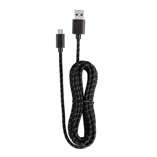Vista 7 de Cable de carga para controlador Xbox One, cable de sincronización de datos micro USB 2.0 Play para Playstation 4, PS4 SlimPro, Samsung Galaxy