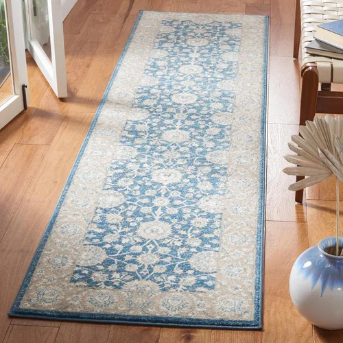 Vista 53 de Safavieh Sofia Collection SOF330B, tapete clásico color gris claro y beige, Polipropileno