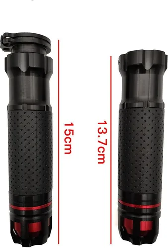 Vista 2 de Manillar de motocicleta de 7/8 pulgadas, 0.866 in, extremos para manillar de motocicleta Kawasaki Z1000 ZX10R ZX12R ZX6R Z650 Z900 Z800 Ninja 250
