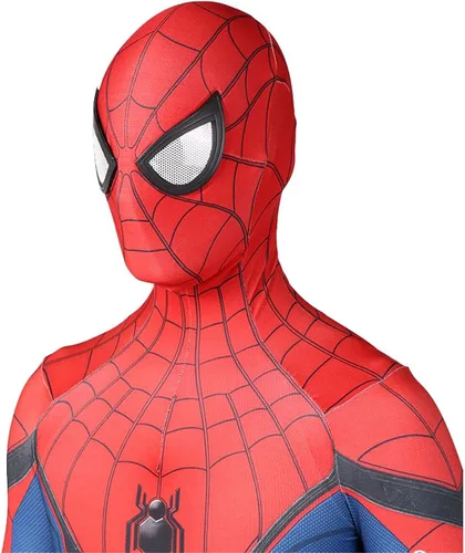 Vista 6 de JIAGGO Unisex Superhero Cosplay Costume Bodysuit Men Women Spandex Halloween Jumpsuit Suit Costume for Adults Kids