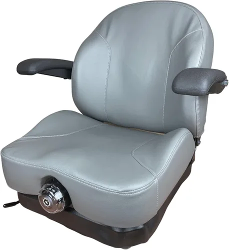 Vista 2 de TRAC SEATS Asiento de suspensión ProRide fabricado en Estados Unidos para Bob Cat, Country Clipper, Cub Cadet, Husqvarna, Dixie Chopper, Dixion