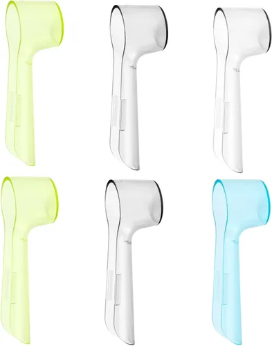 Vista 11 de 2 tapas para cepillos de dientes eléctricos, cubiertas de cabeza de cepillo de dientes eléctrico compatibles con cabezales Oral B