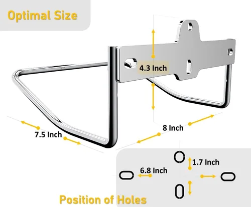 Vista 11 de JBscoop Percha de escalera para pared de garaje, cochecitos de almacenamiento de escalera y silla plegable, soporte de escalera resistente a prueba