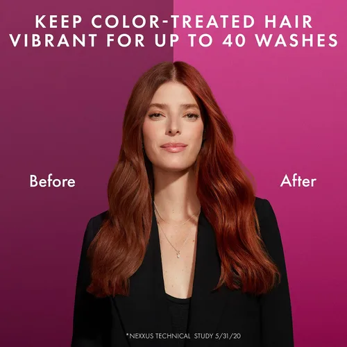 Vista 6 de Nexxus Champú sin sulfato con ProteinFusion, 12 unidades para cabello tratado teñido, 3 onzas