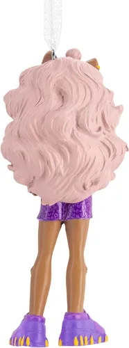 Vista 2 de Hallmark Mattel Monster High Clawdeen Wolf Adorno navideño