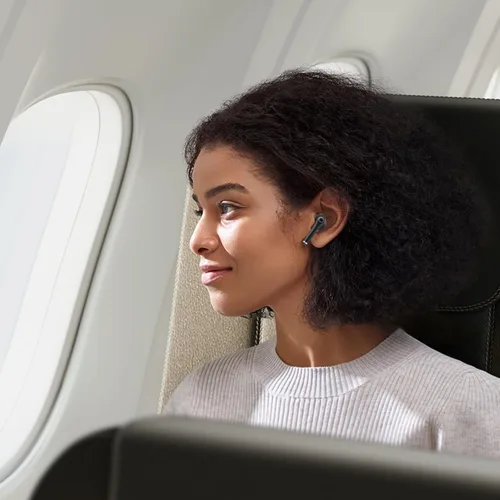 Vista 2 de 1 Hora Auriculares inalámbricos, auriculares Bluetooth 5.3 con funda