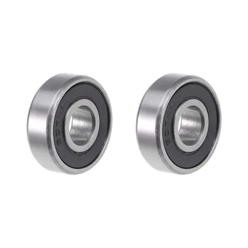 Vista 10 de uxcell 635-2RS Rodamiento de bolitas profundo del surco 0.197x0.748x0.236