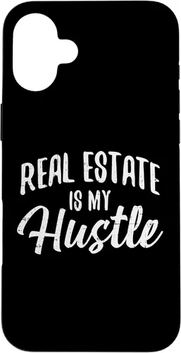 Vista 22 de Funda de regalo para iPhone 13 Pro Real Estate Is My Hustle Funny Agent Realtor Broker