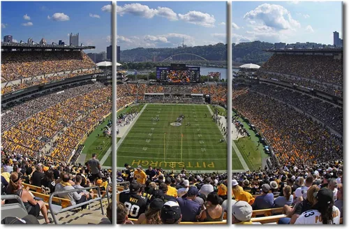 Vista 9 de Lincoln - Lienzo decorativo para pared, diseño de campo financiero de Filadelfia, paisaje de estadio de fútbol de Filadelfia, decoración de pared