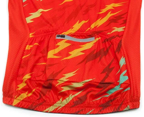 Vista 7 de Uriah - Camiseta de ciclismo para hombre, manga corta, reflectante