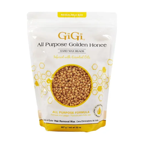Vista 11 de GiGi - Perlas de cera dura para depilación Infused with Essential Oils, Soothing Formula for Gentle Facial & Delicate Area Waxing Stripless