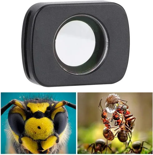 Vista 4 de Juego de 3 filtros para Osmo, micro gran angular/10X macro/ojo de pez Kit de filtro de lente para cámara OSMO