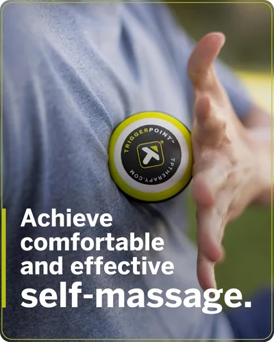 Vista 6 de TRIGGERPOINT Foam Massage Ball - Deep Tissue Relief for Muscle and Joint Pain - Mimics Therapist's Hands - Targets Small Muscle Tightness