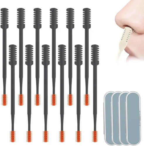 Vista 7 de Cortador de Pelo Nasal, 2025 Recortadora de Vello Nasal de Doble Cara Mejorada para Mujeres y Hombres, Herramienta de Eliminación de Vello Nasal