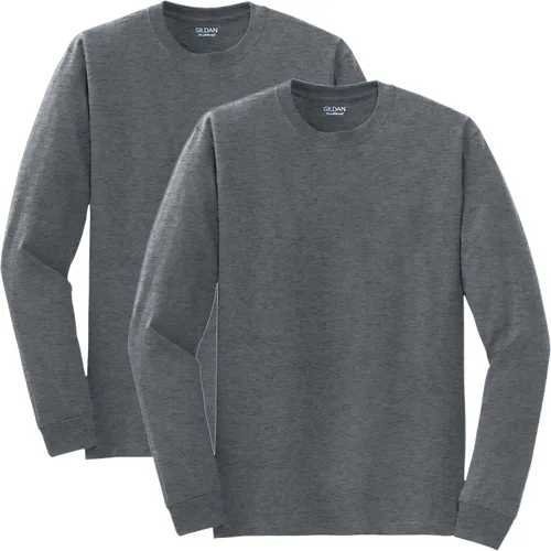 Vista 12 de Gildan - Camiseta DryBlend de manga larga para adulto, estilo G8400, paquete de 2