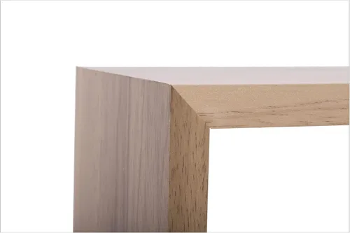 Vista 8 de Kiera Grace Juego de tres estantes flotantes cuadrados de madera de diseño rústico y atemporal Cubbi para el hogar, habitación y oficina, 5, 7 y 9