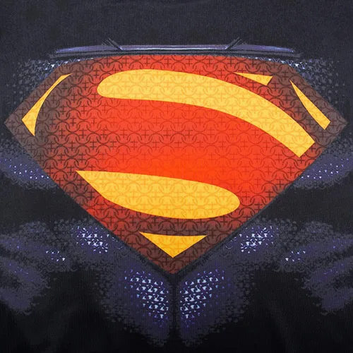 Vista 4 de Beilier Camiseta de compresión de manga larga con estampado 3D de Super-Hero