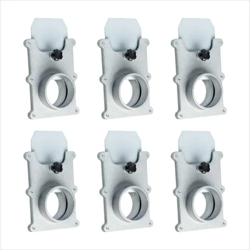 Vista 14 de POWERTEC 70134-P4 - Puerta de aluminio de 2-1/2 pulgadas para colector de polvo, accesorios de recolección de polvo, paquete de 4