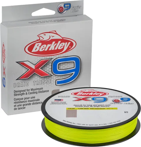 Vista 9 de Berkley Línea de pesca trenzada x9 Cristal